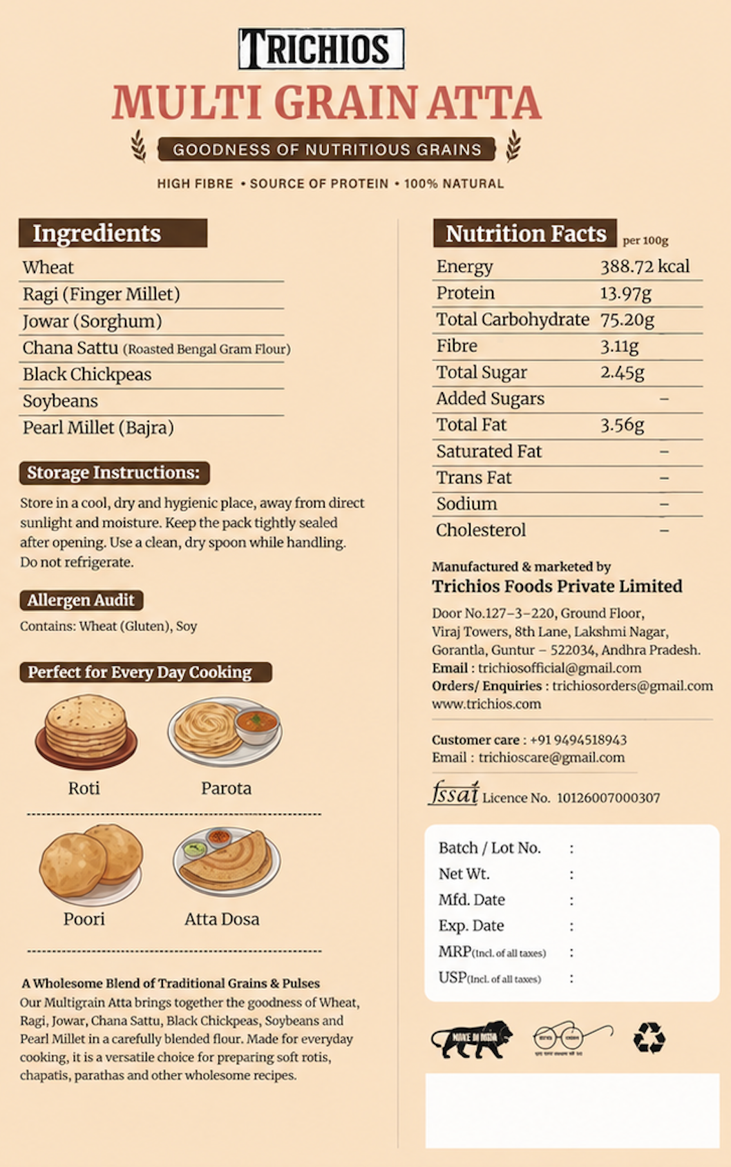 Multi Grain Atta