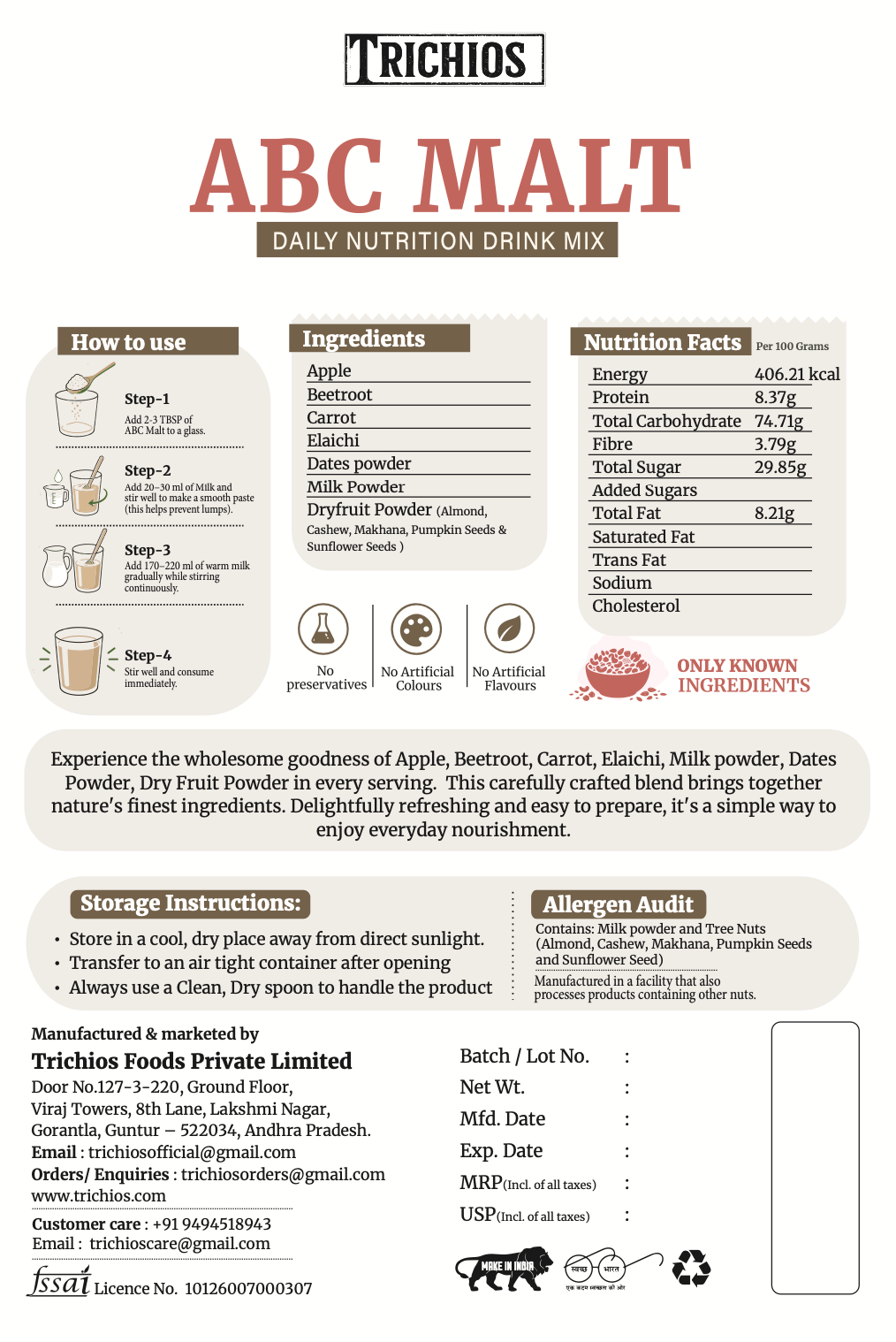 ABC Malt Milk Mix